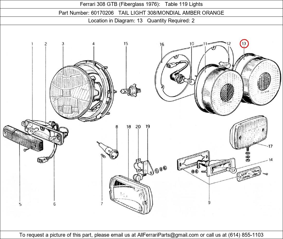 Ferrari Part 60170206