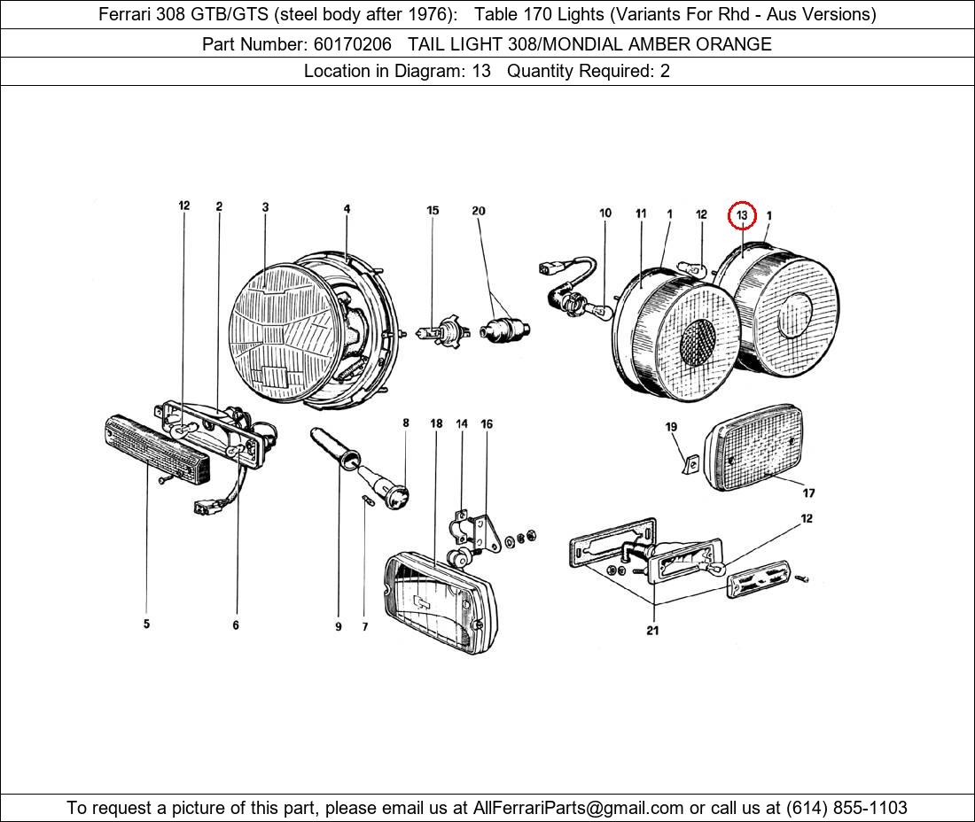 Ferrari Part 60170206