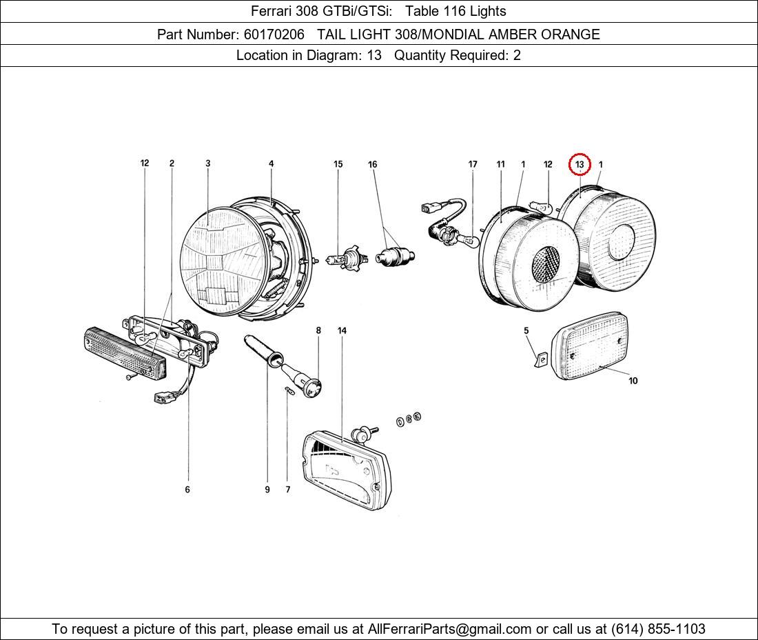 Ferrari Part 60170206