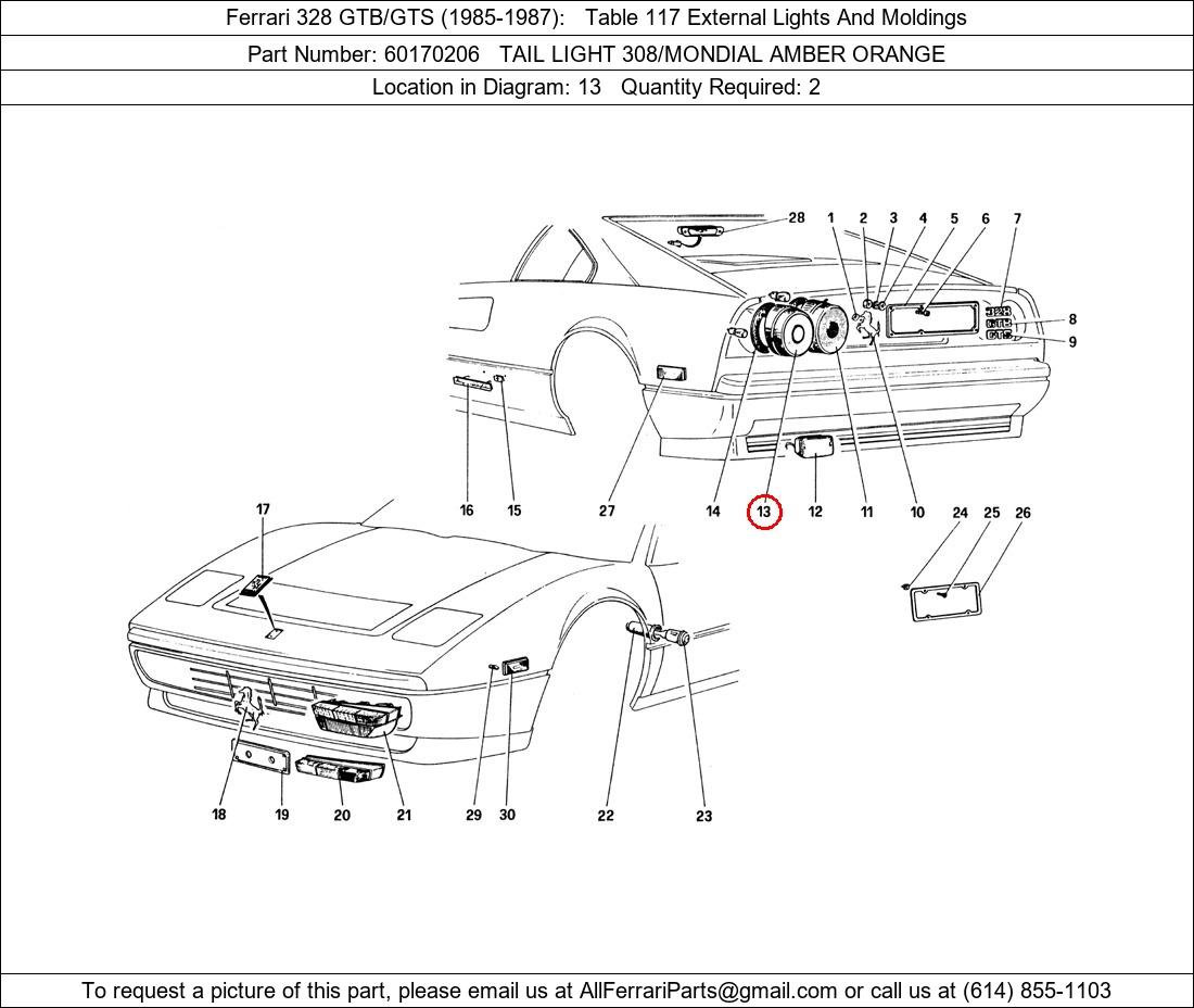 Ferrari Part 60170206