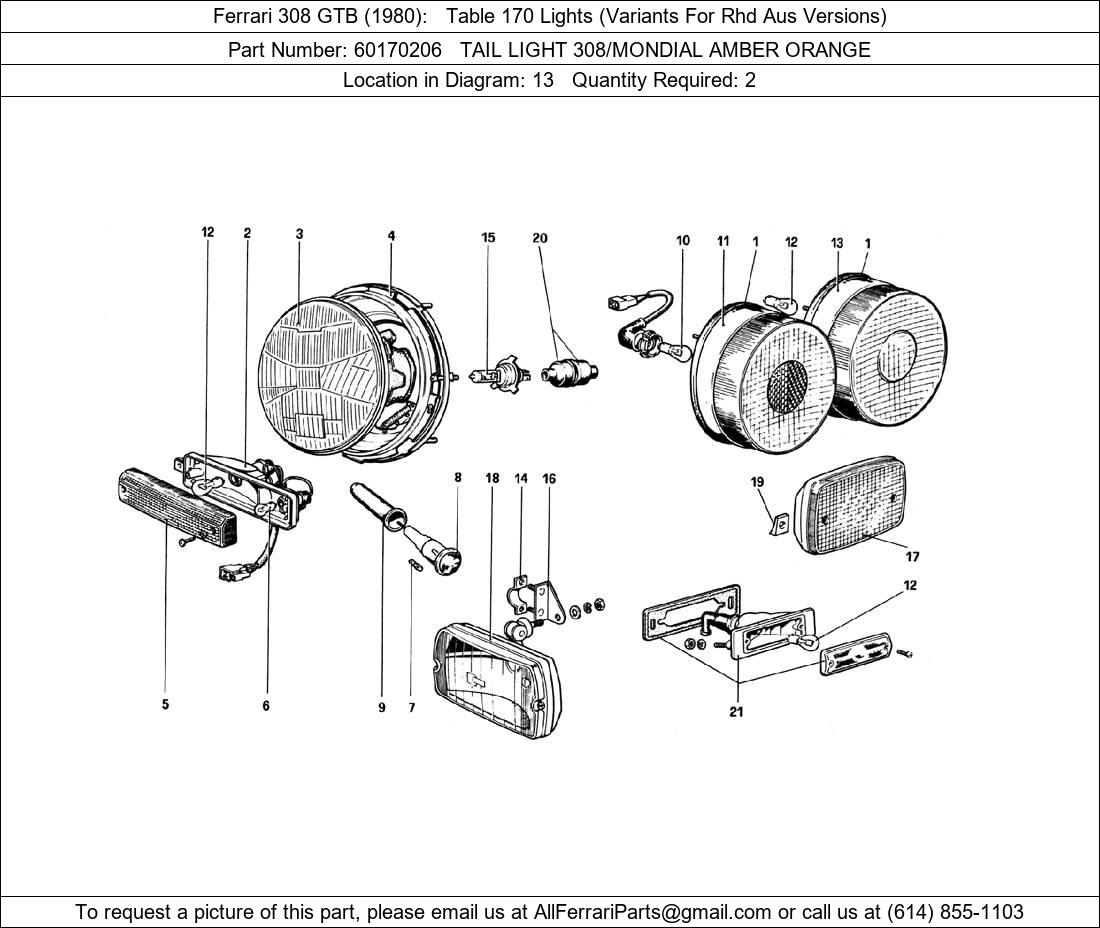 Ferrari Part 60170206