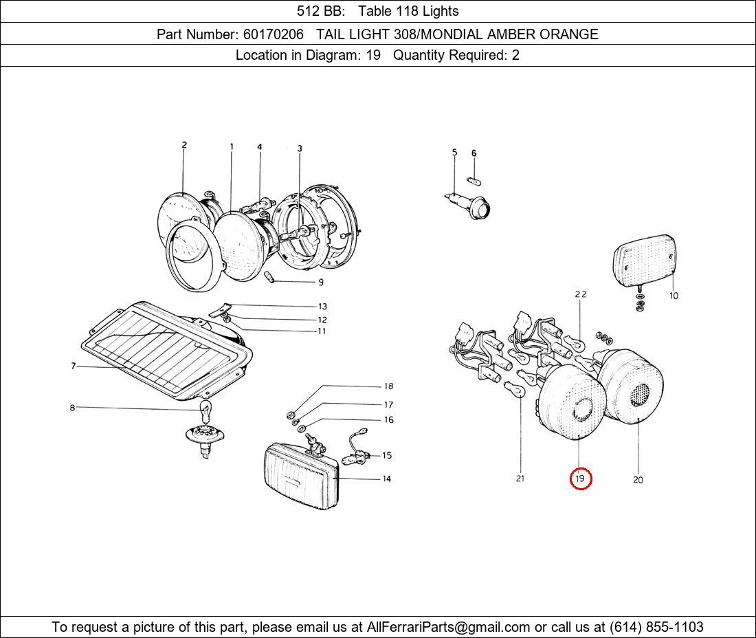 Ferrari Part 60170206