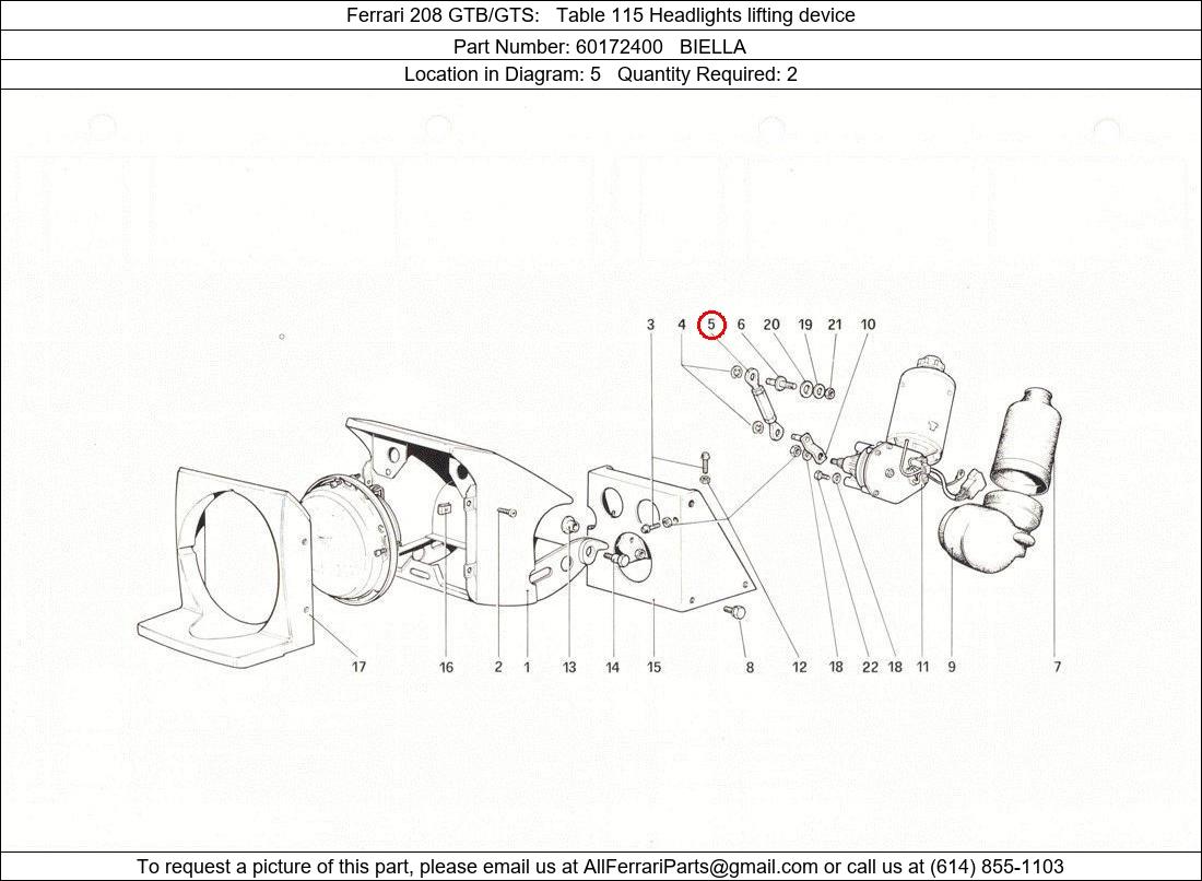 Ferrari Part 60172400