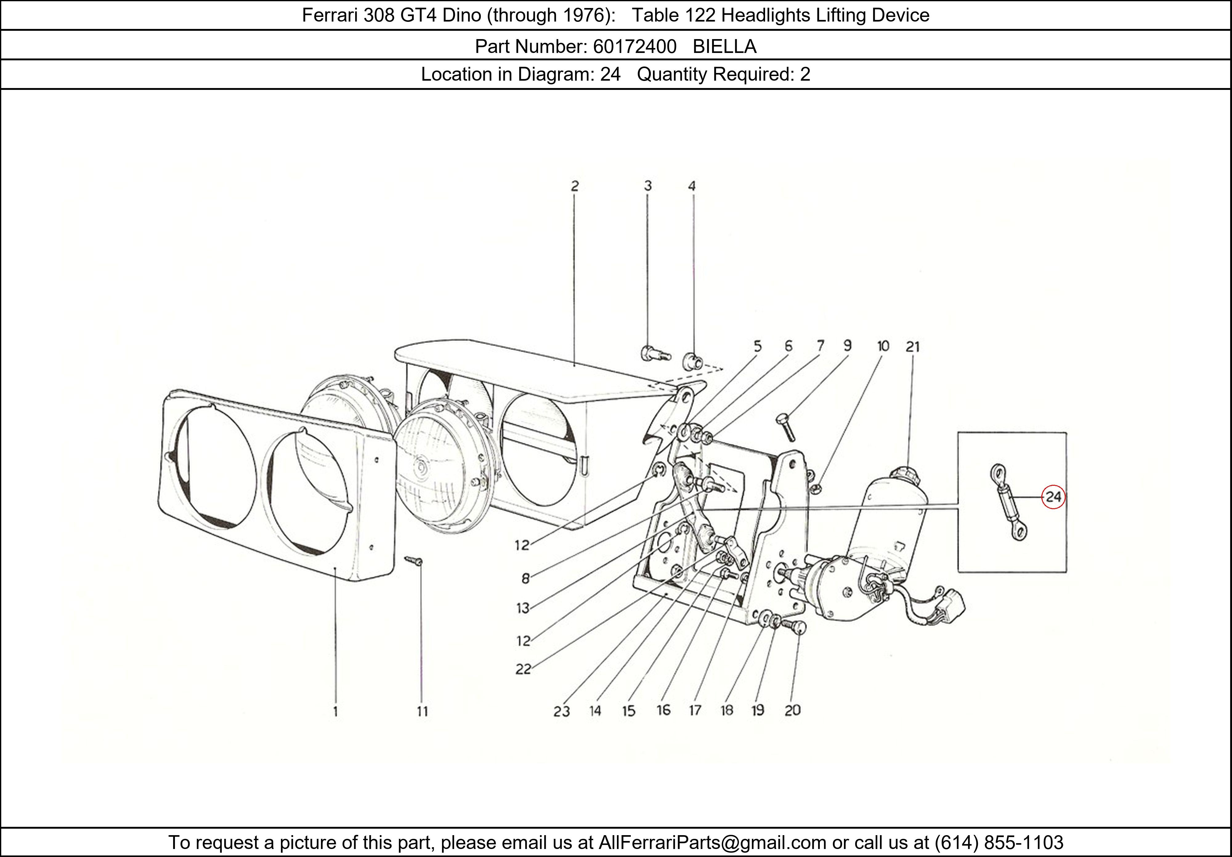 Ferrari Part 60172400