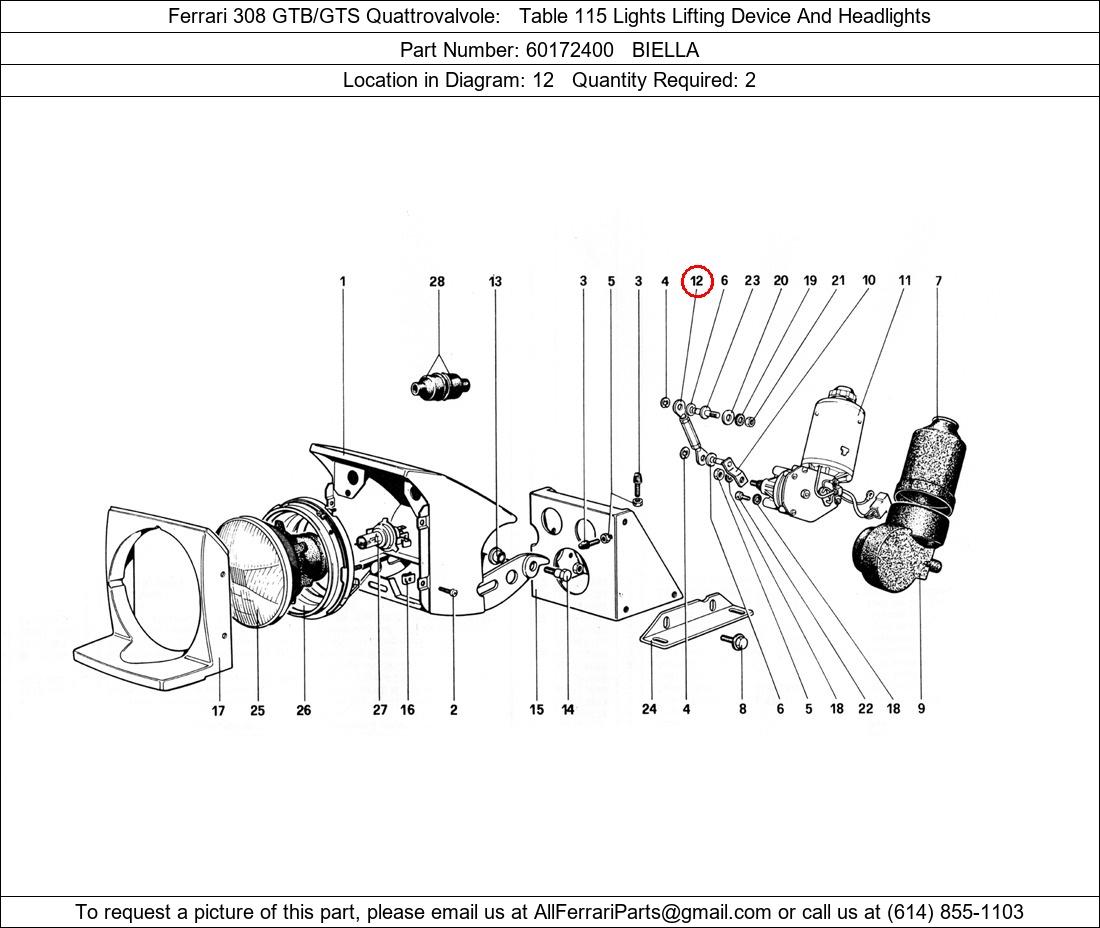 Ferrari Part 60172400