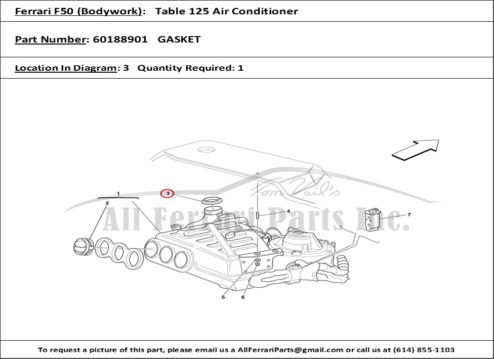 Ferrari Part 60188901