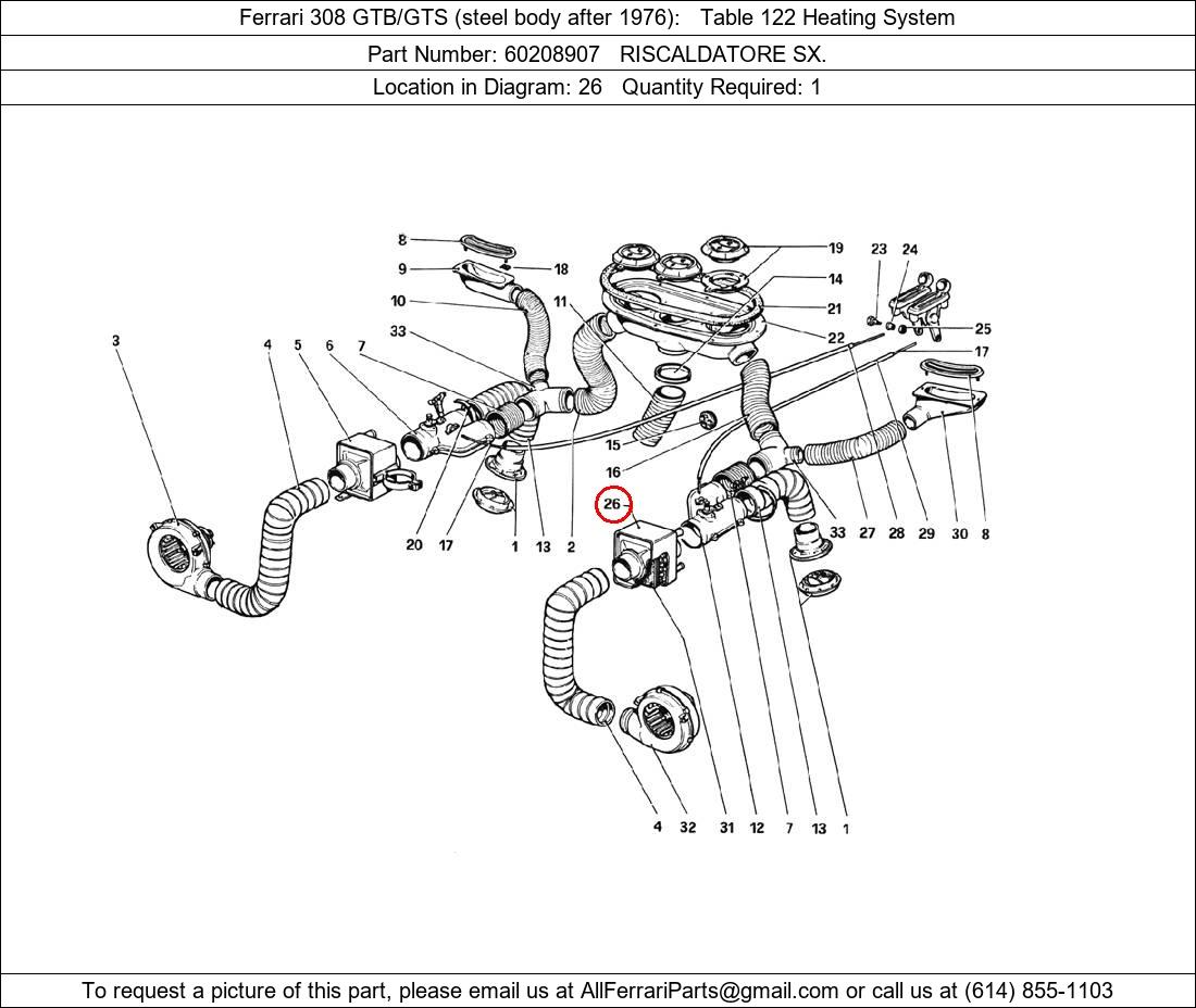 Ferrari Part 60208907