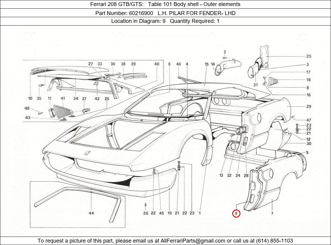 Ferrari Part 60216900