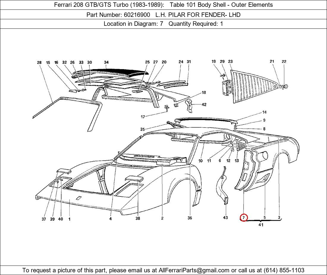 Ferrari Part 60216900