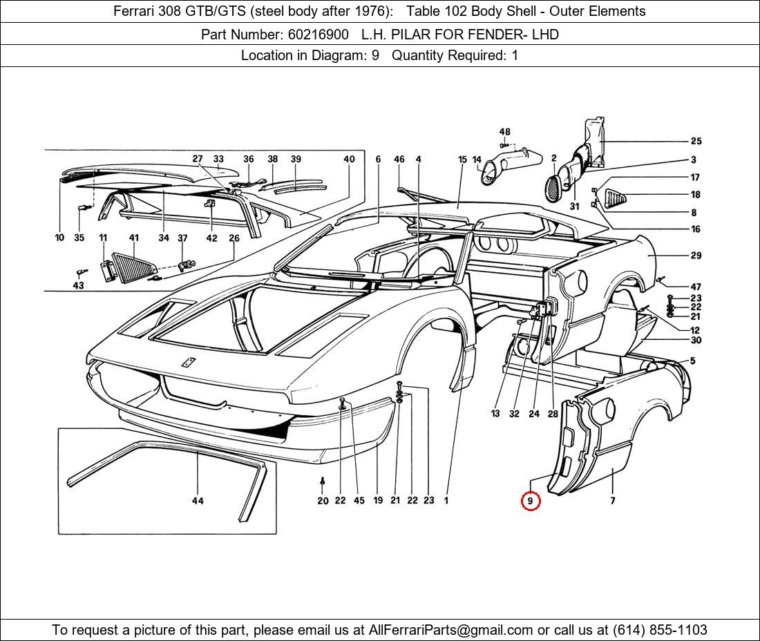 Ferrari Part 60216900