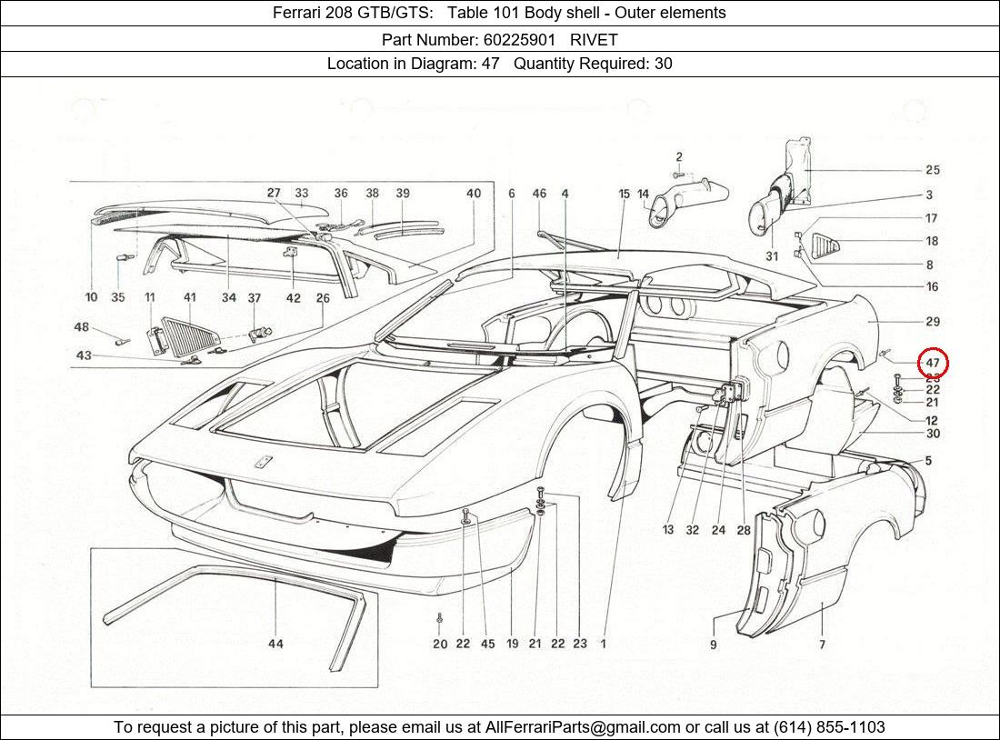 Ferrari Part 60225901