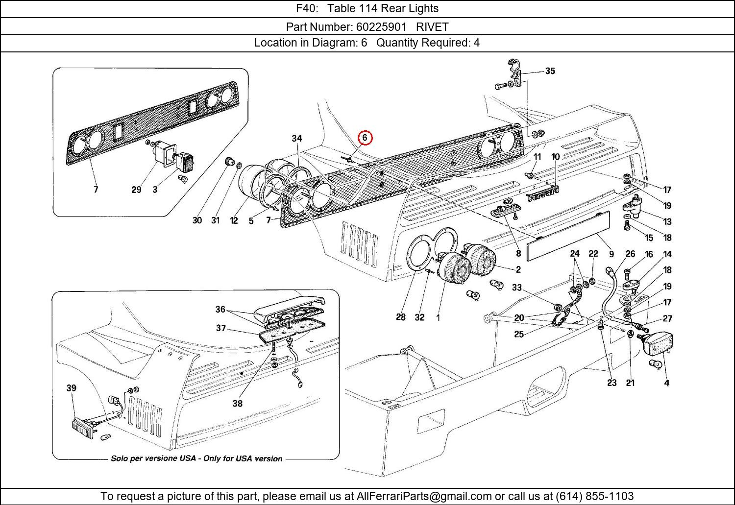 Ferrari Part 60225901