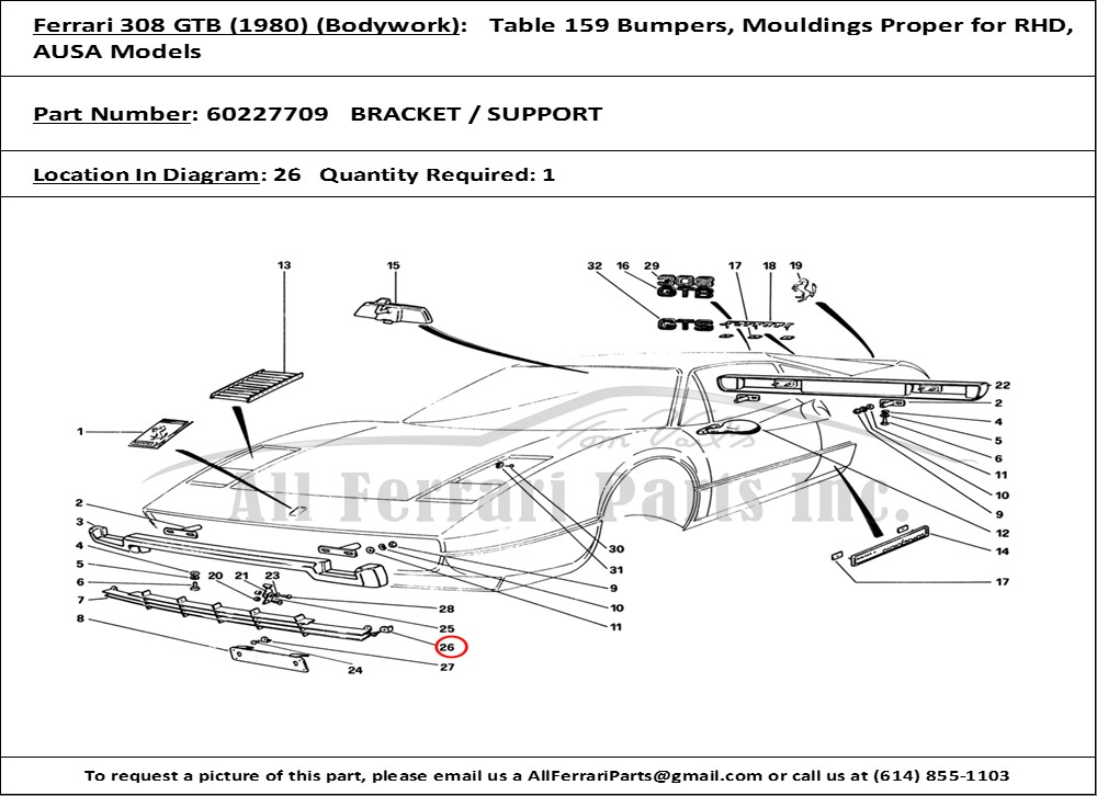 Ferrari Part 60227709