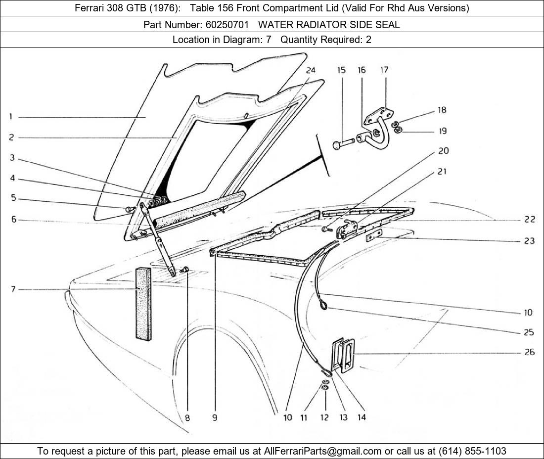 Ferrari Part 60250701