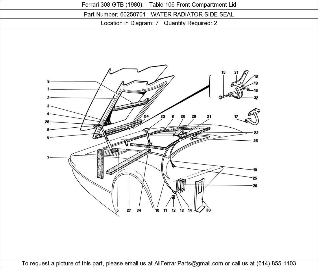 Ferrari Part 60250701