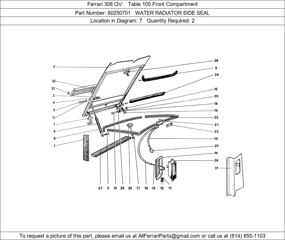Ferrari Part 60250701