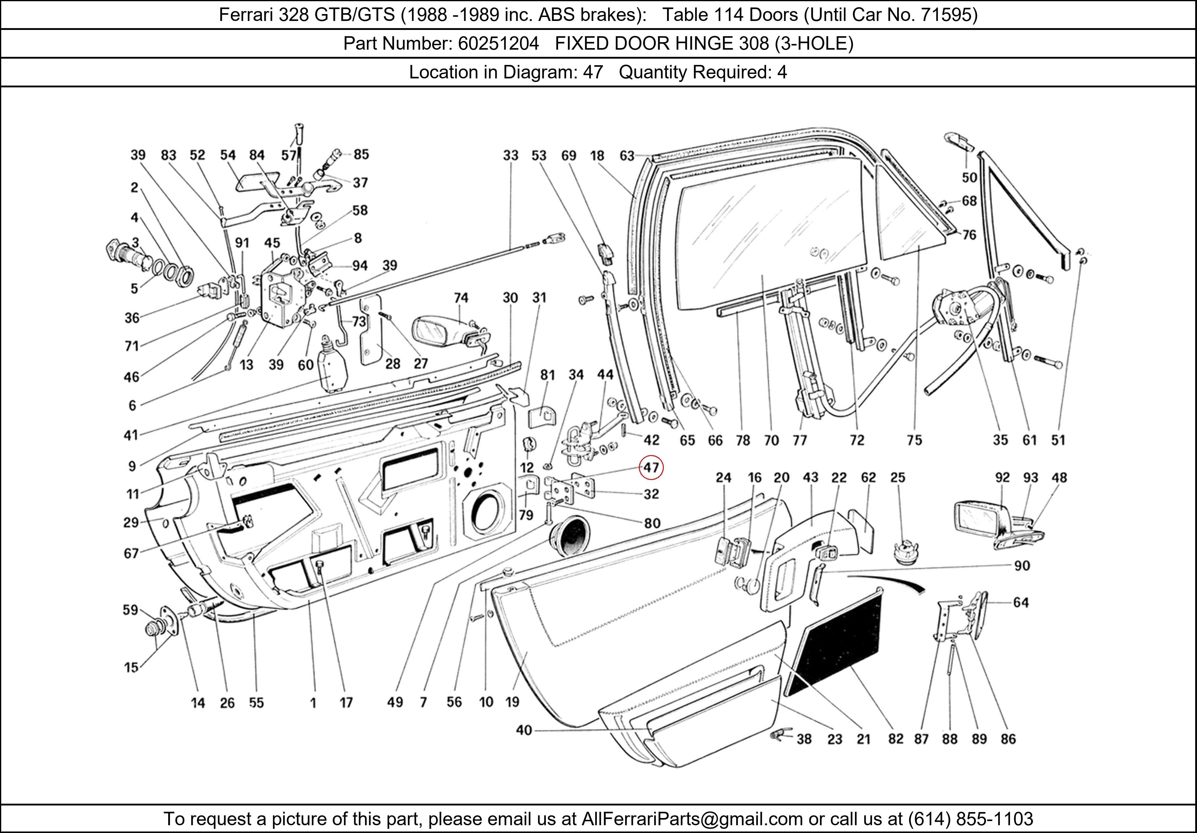 Ferrari Part 60251204