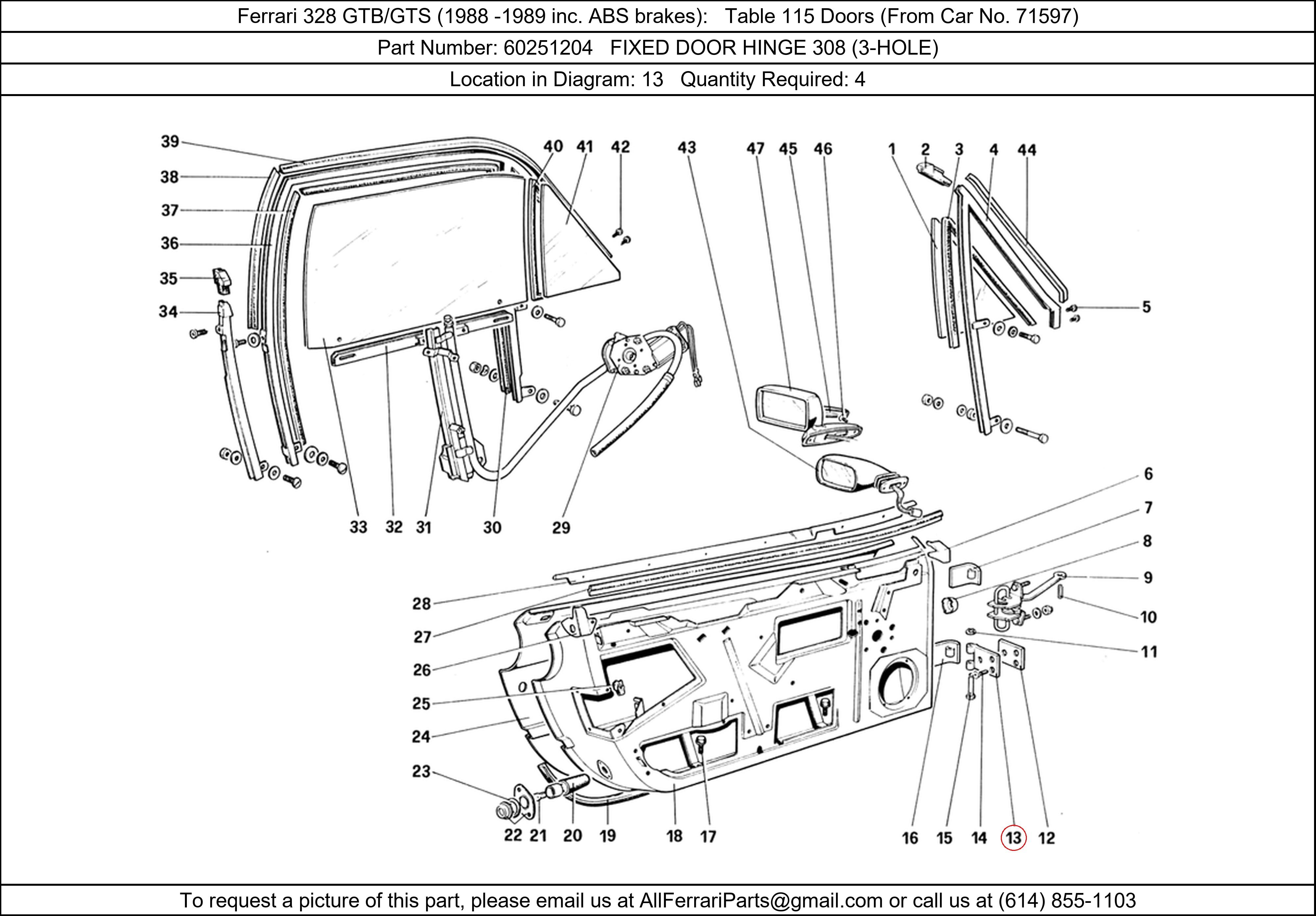 Ferrari Part 60251204