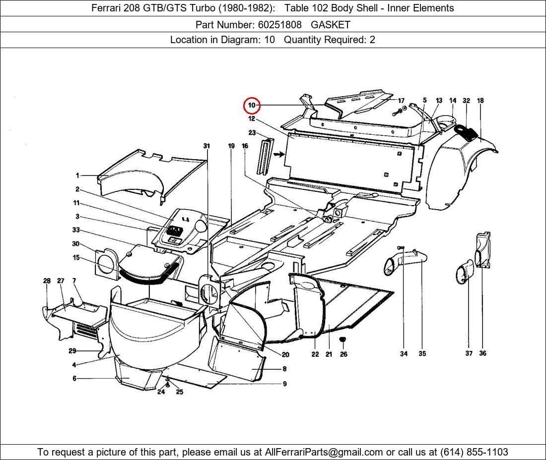 Ferrari Part 60251808