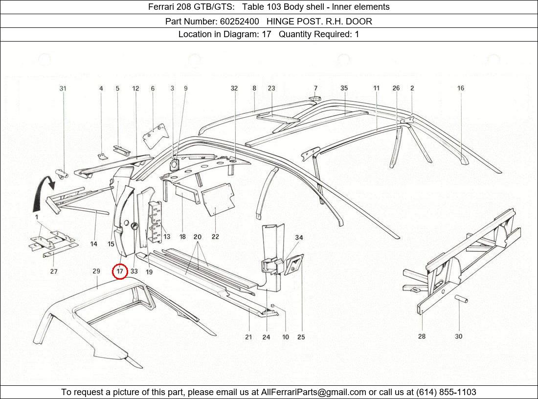 Ferrari Part 60252400