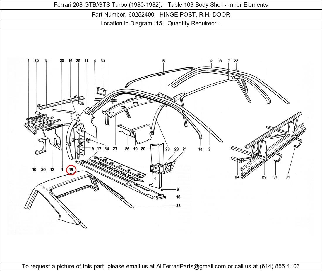 Ferrari Part 60252400