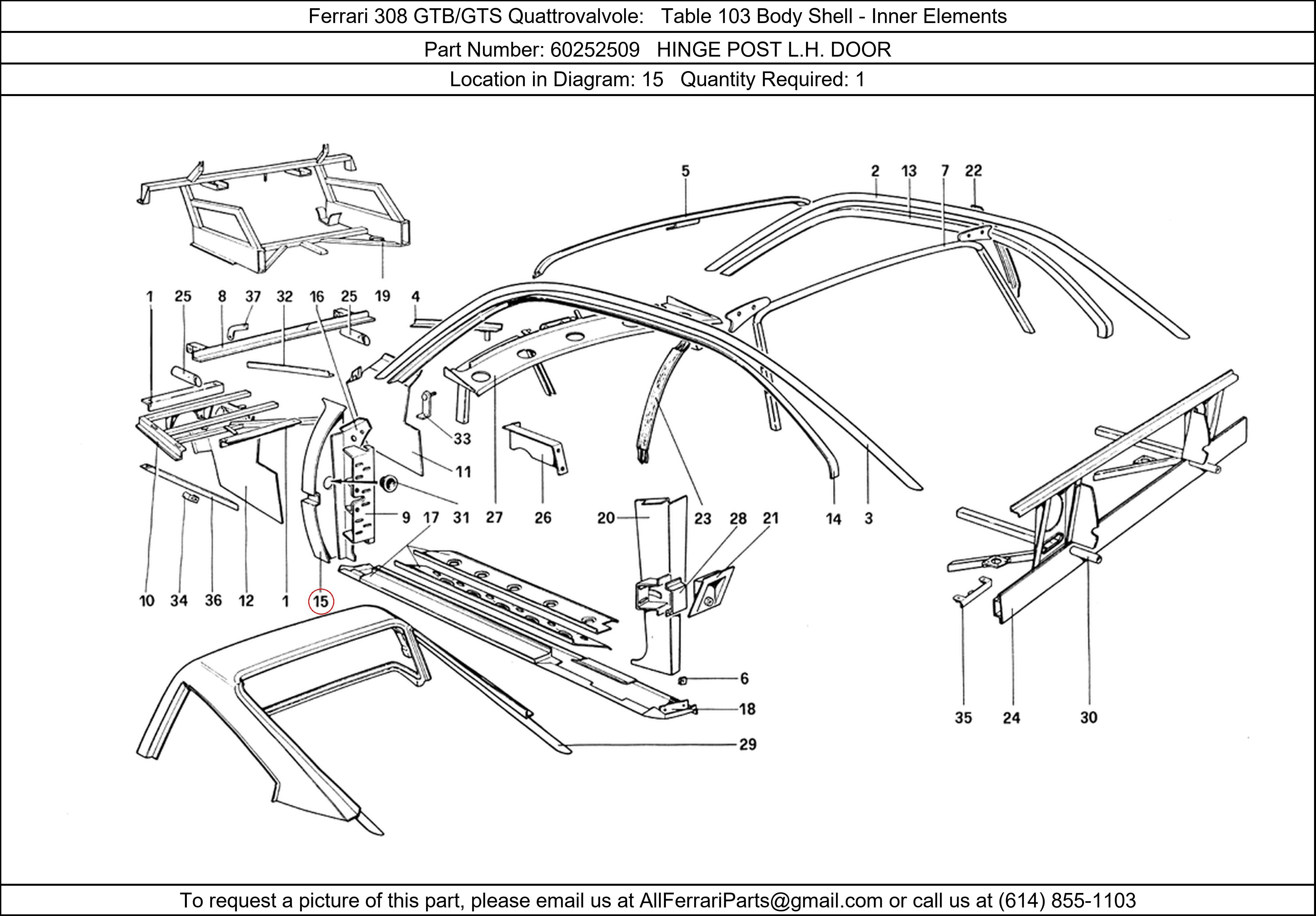 Ferrari Part 60252509