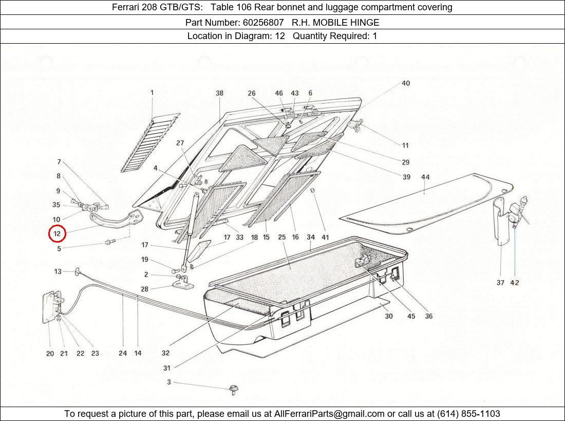 Ferrari Part 60256807