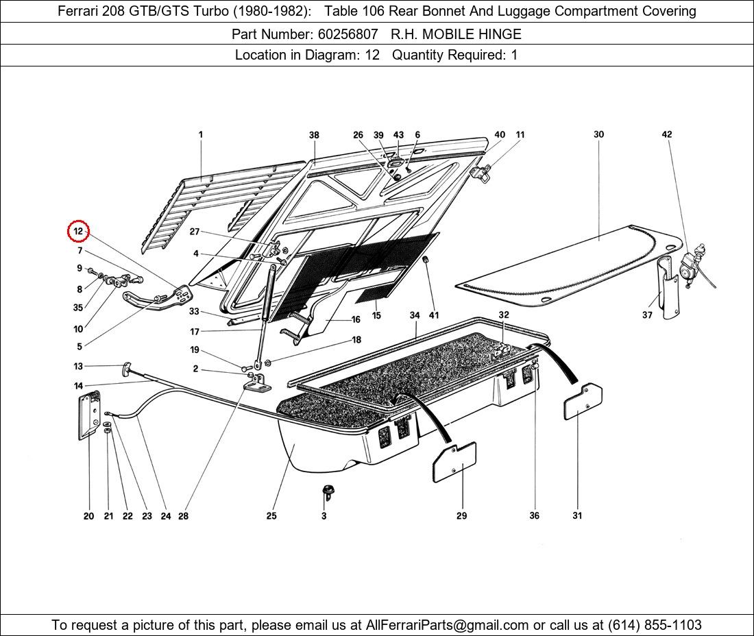 Ferrari Part 60256807