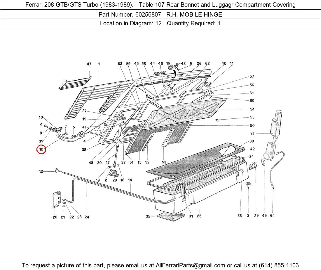 Ferrari Part 60256807