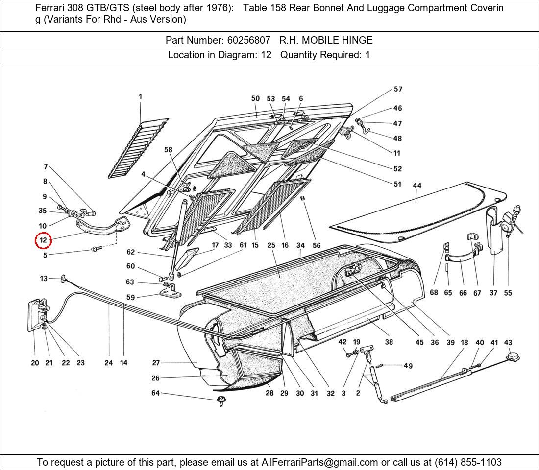 Ferrari Part 60256807