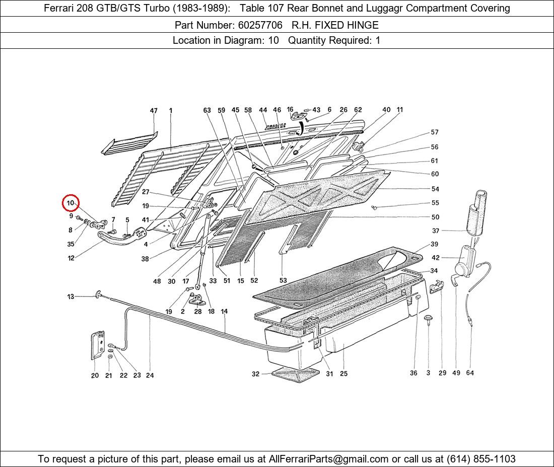 Ferrari Part 60257706