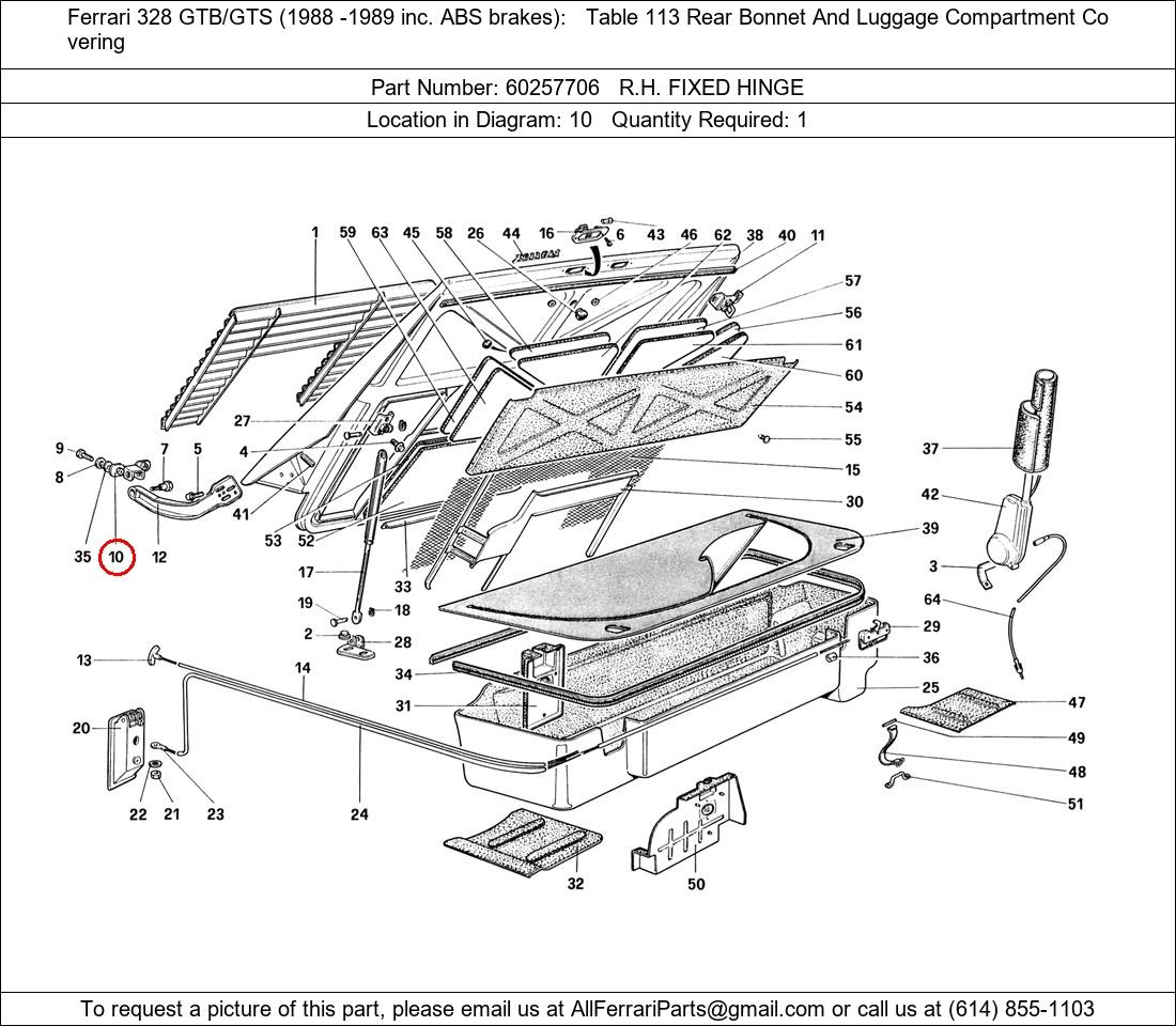 Ferrari Part 60257706