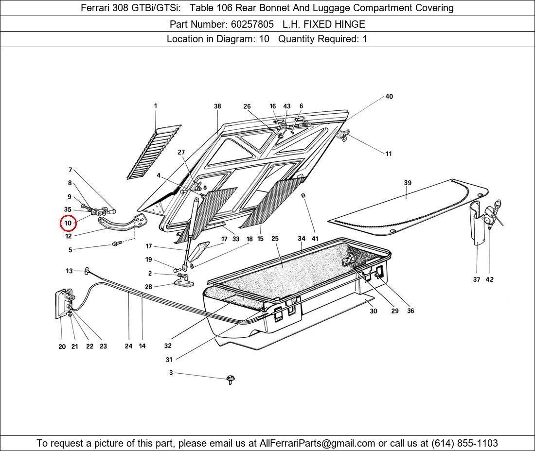 Ferrari Part 60257805