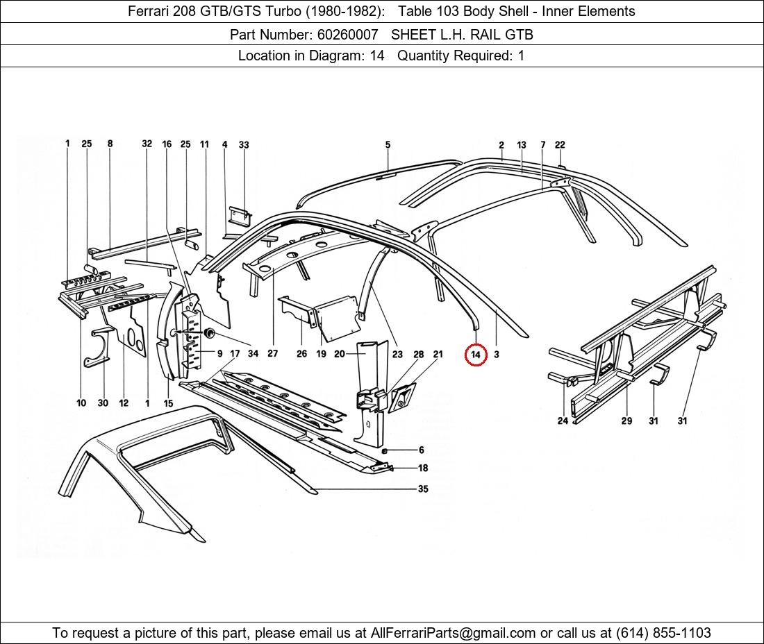 Ferrari Part 60260007