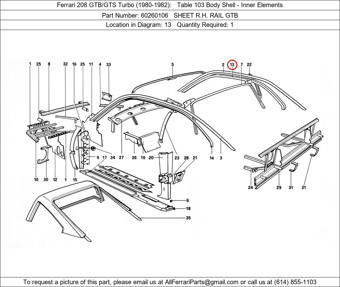 Ferrari Part 60260106