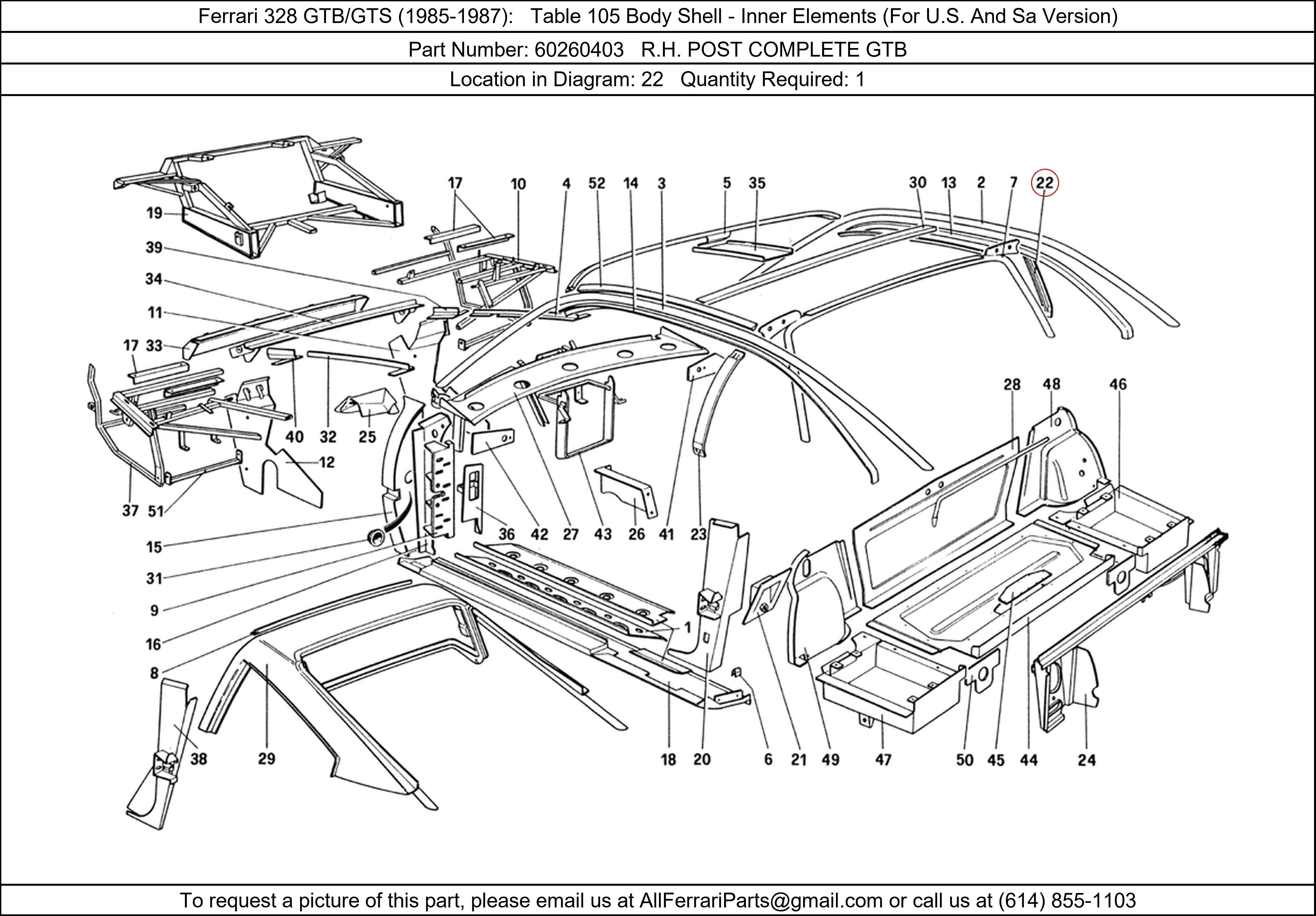 Ferrari Part 60260403