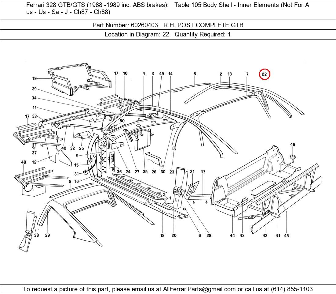 Ferrari Part 60260403