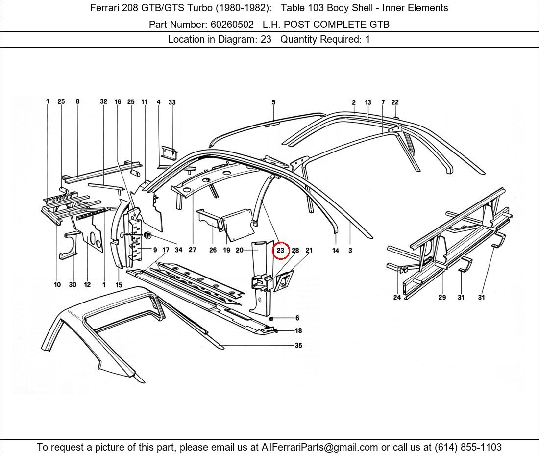 Ferrari Part 60260502