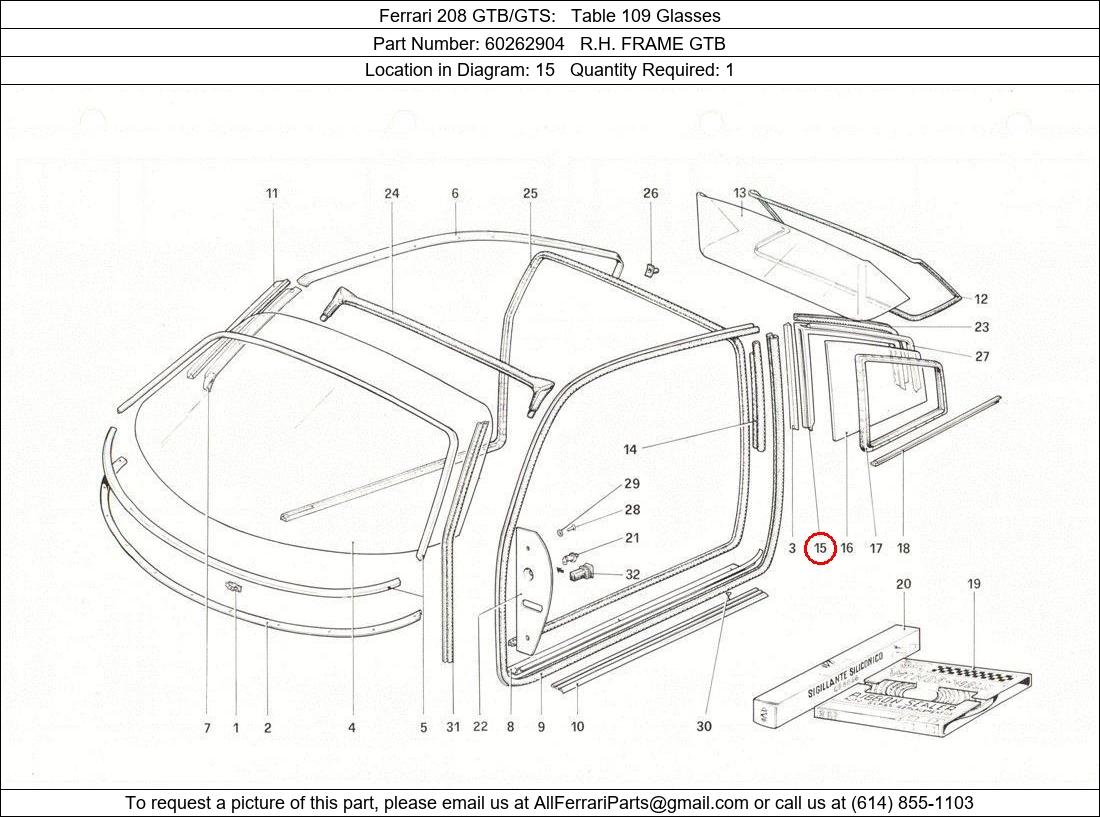 Ferrari Part 60262904