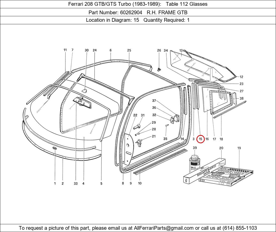 Ferrari Part 60262904