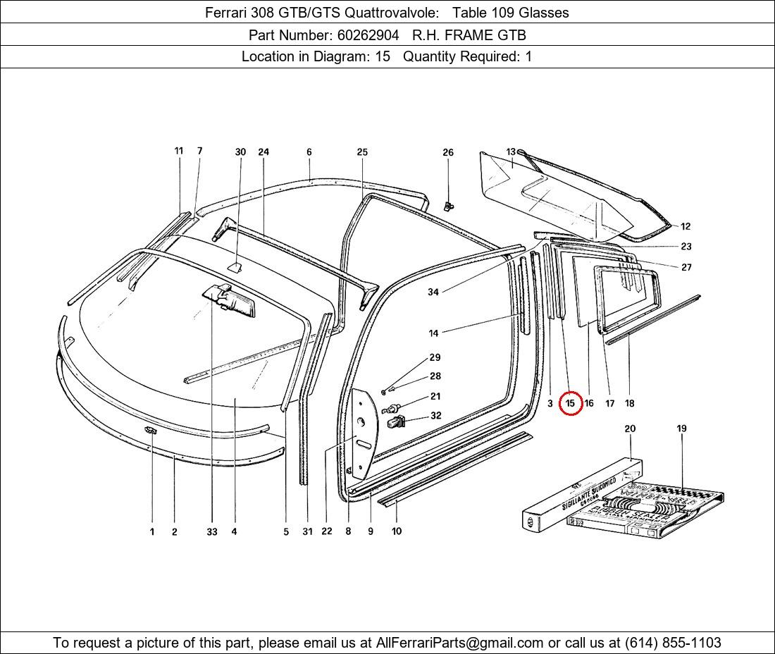 Ferrari Part 60262904