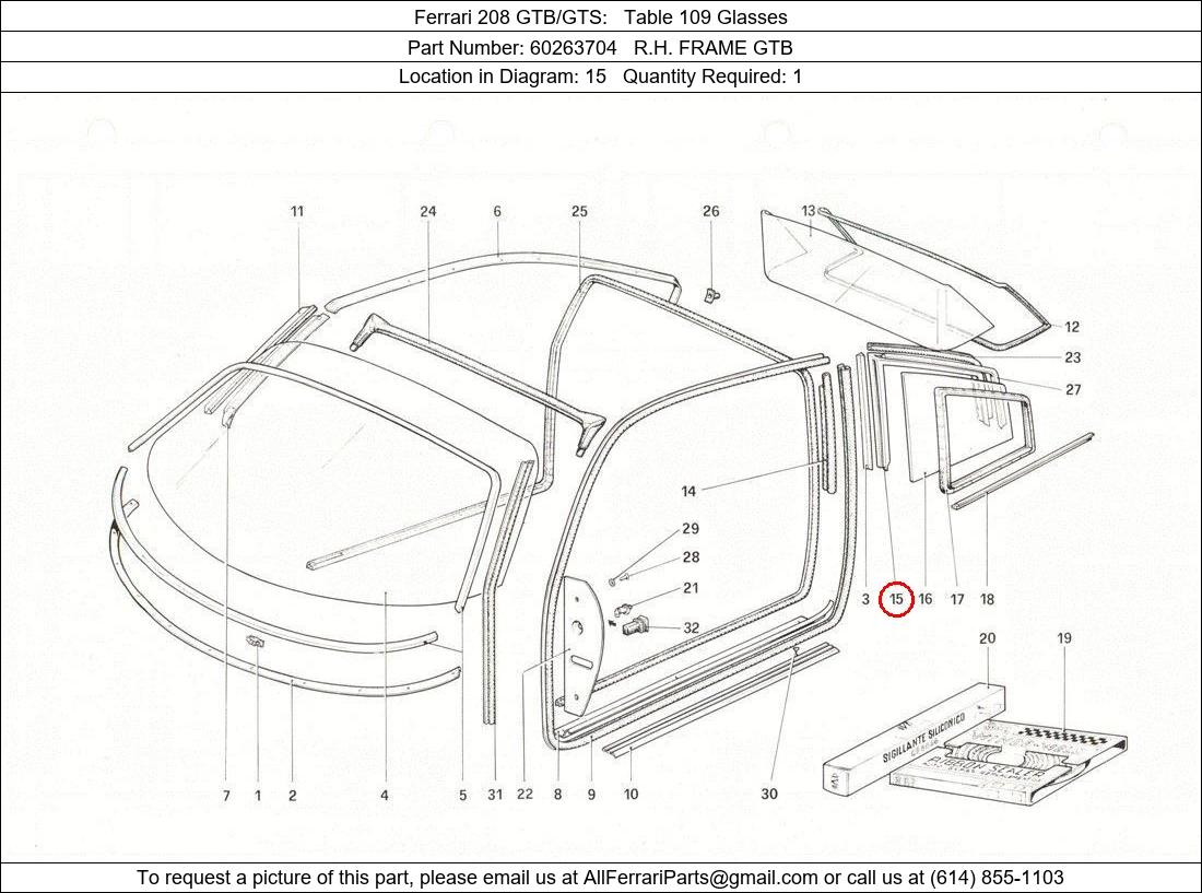 Ferrari Part 60263704