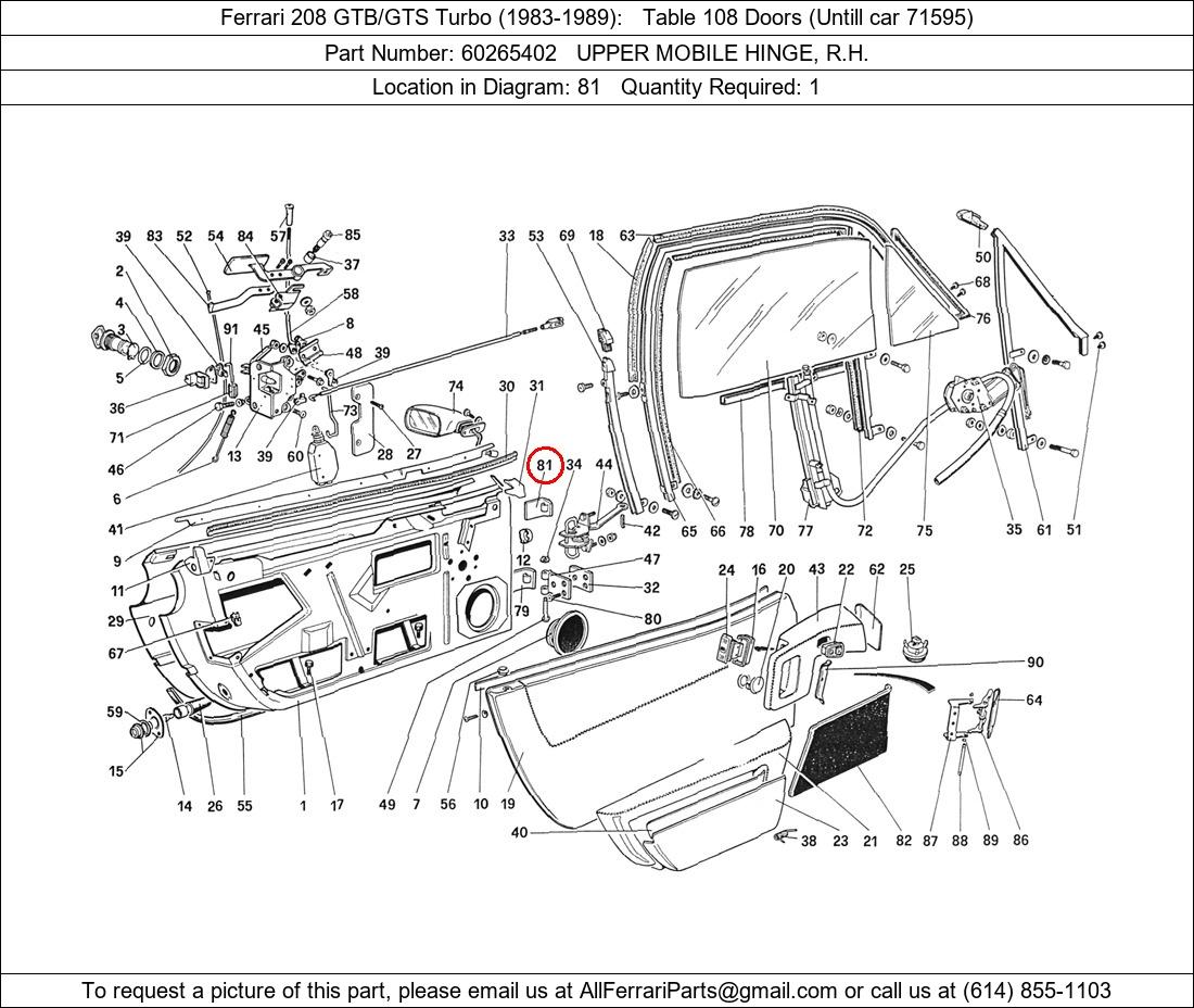 Ferrari Part 60265402