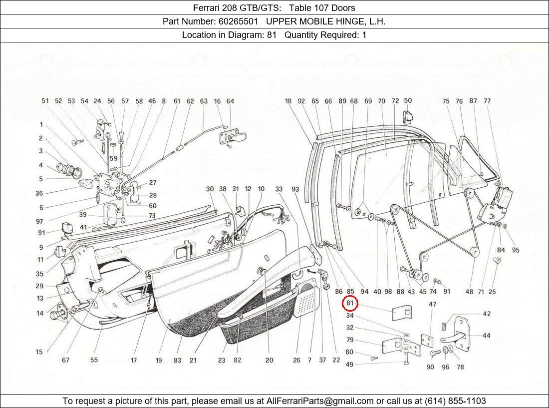 Ferrari Part 60265501