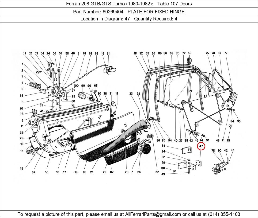 Ferrari Part 60269404