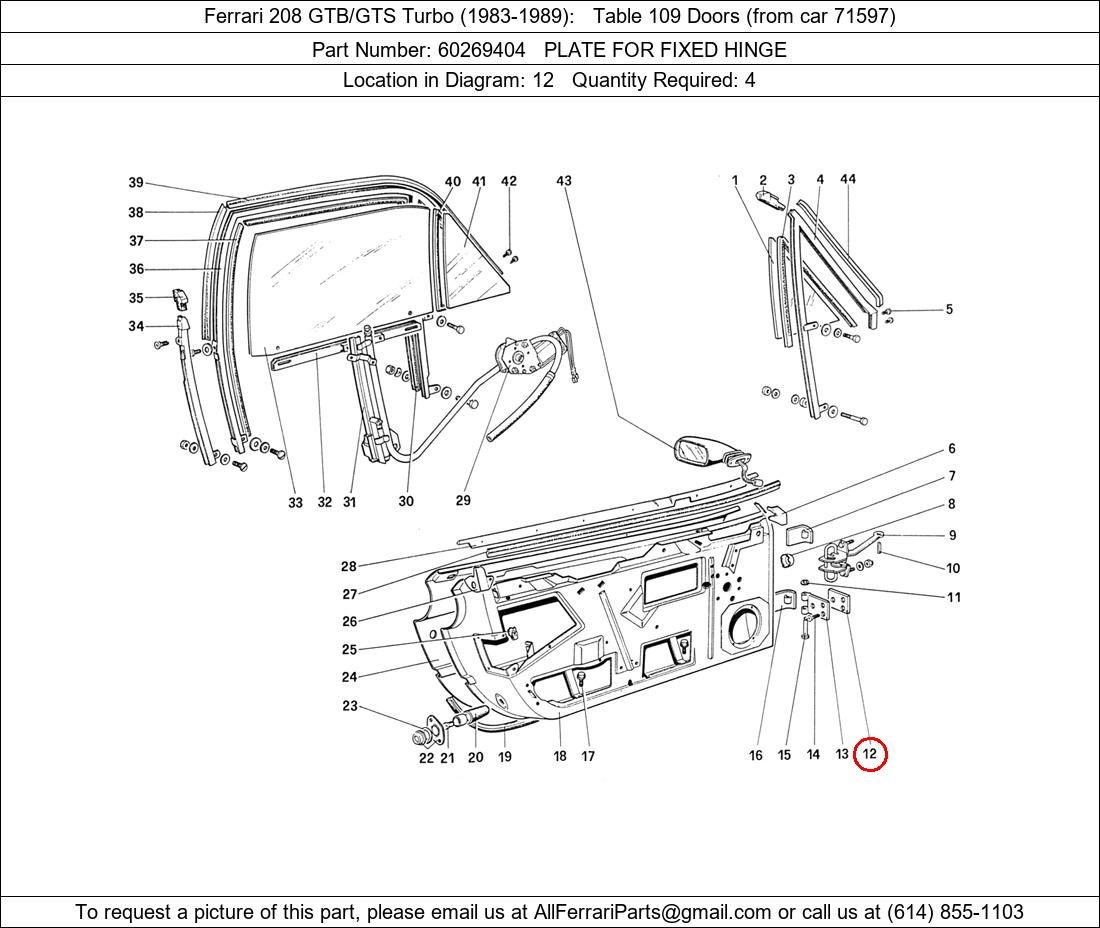 Ferrari Part 60269404