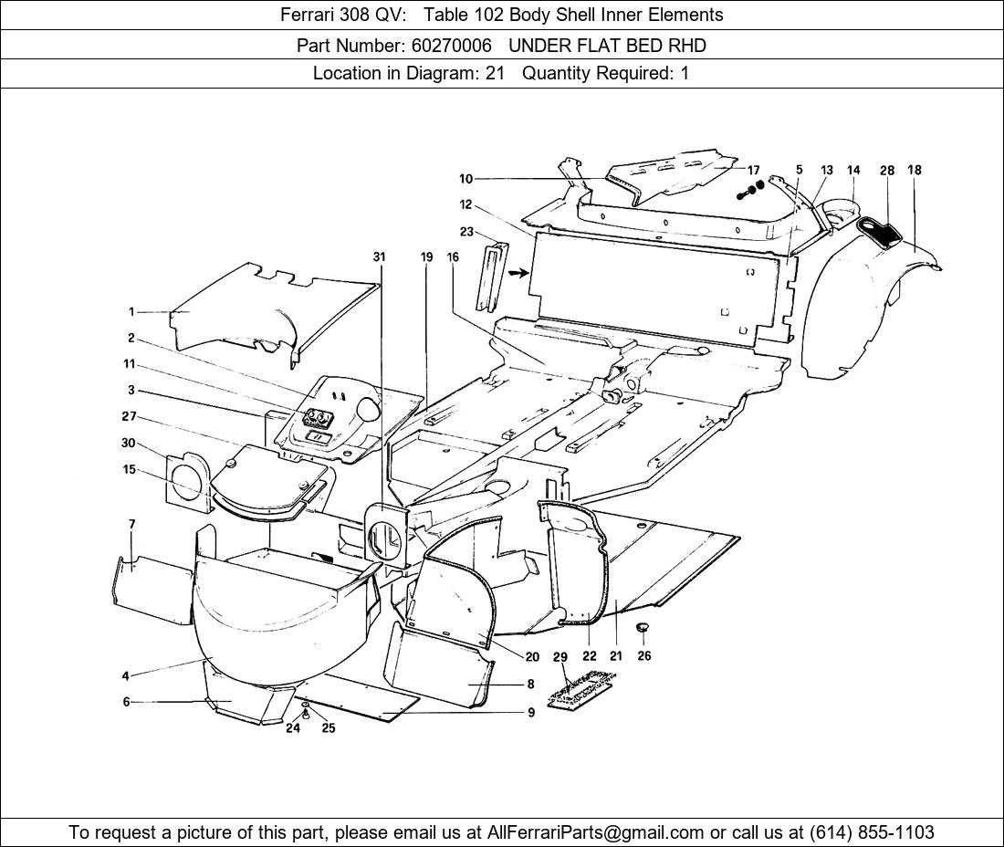 Ferrari Part 60270006