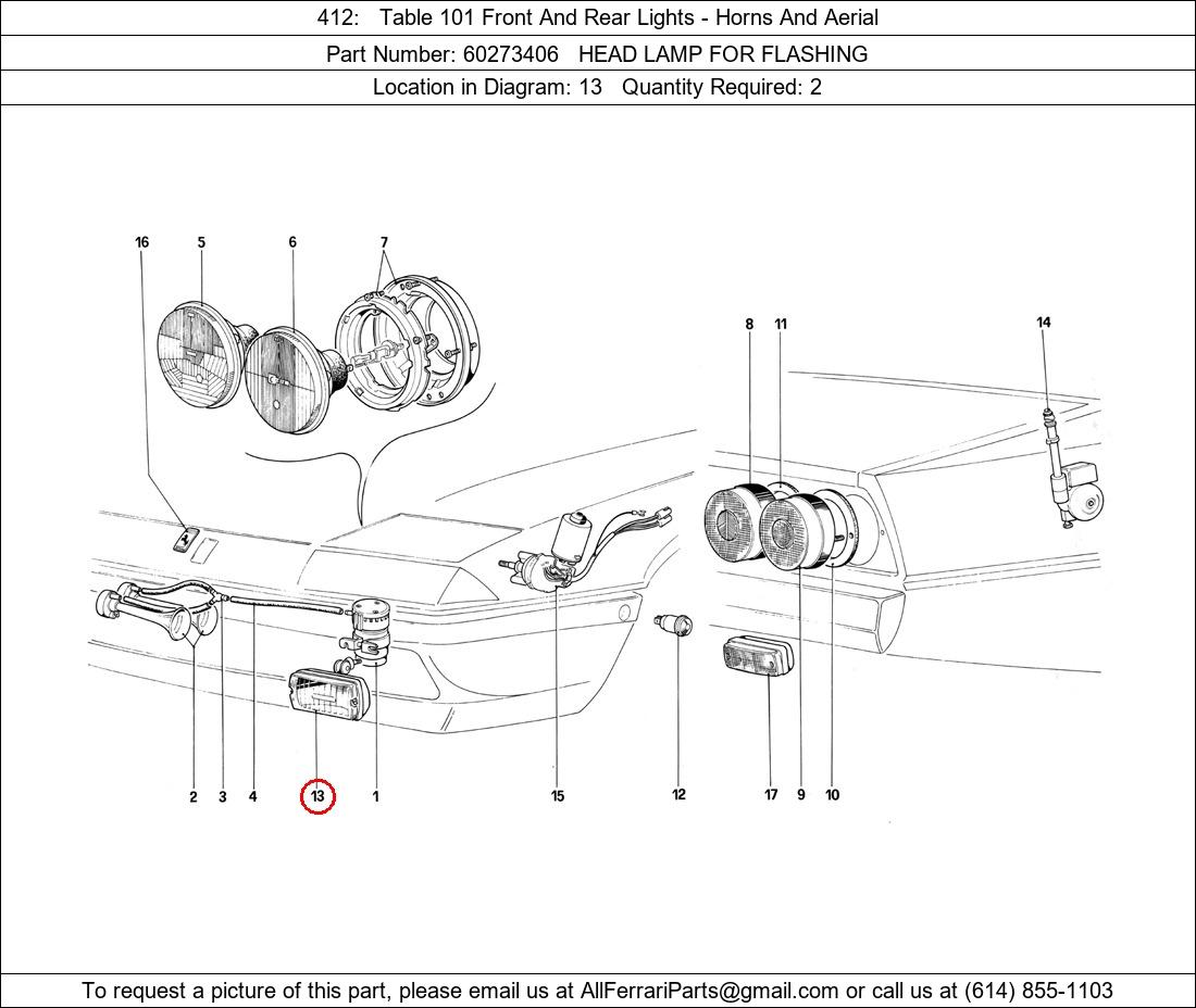 Ferrari Part 60273406