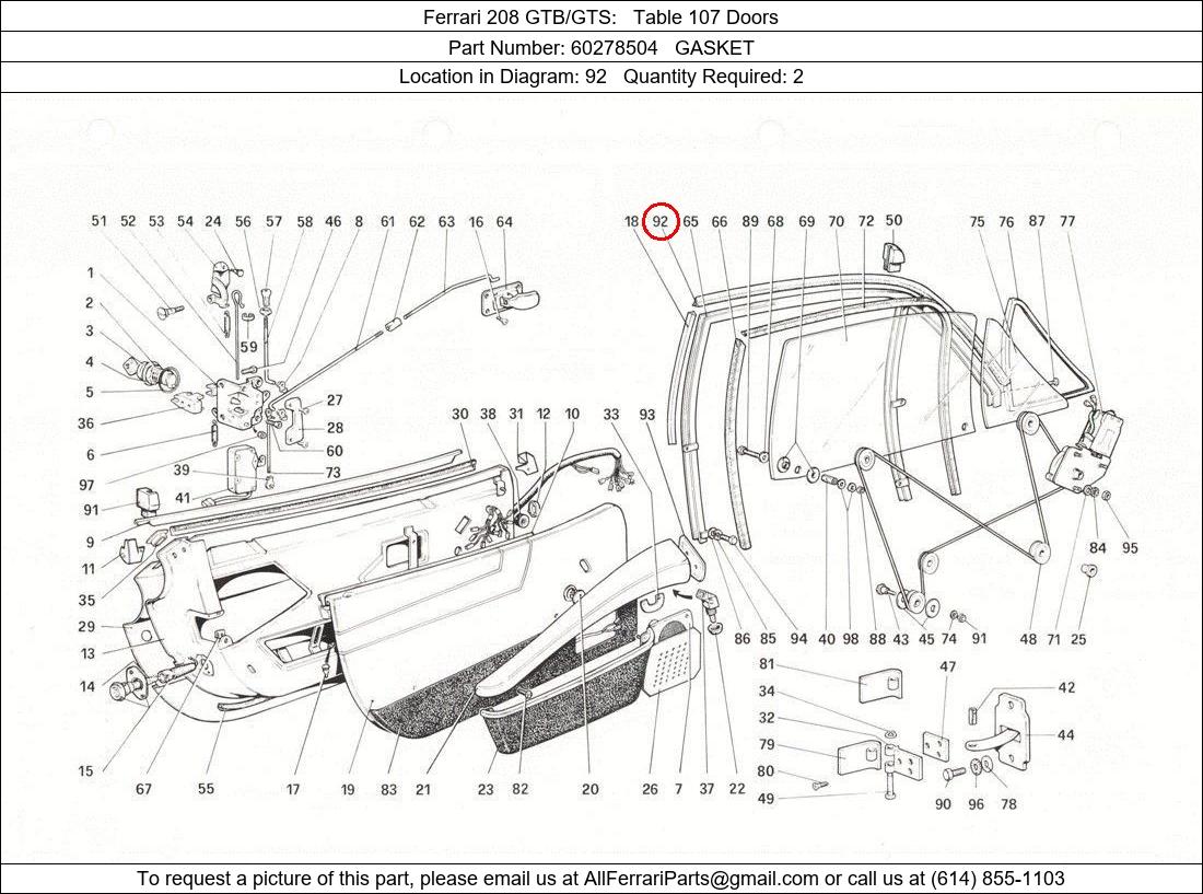 Ferrari Part 60278504