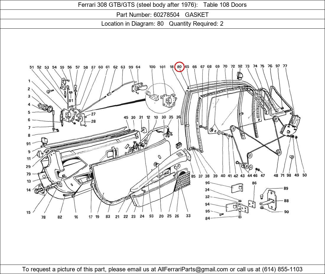 Ferrari Part 60278504